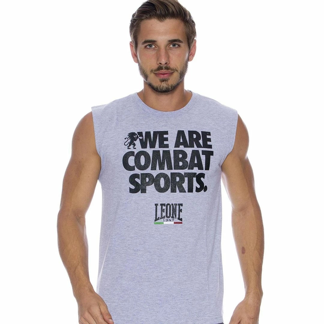 Leone 1947 Camiseta Sin Mangas Wacs M1242D Grigio