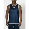Leone 1947 Double Face Boxing Singlet Blu-Rosso
