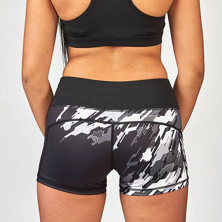 Leone 1947 Neo Camo Women Compression Shorts Nero - immagine 3