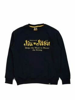 Manto Crewneck Vintage Nero-Giallo