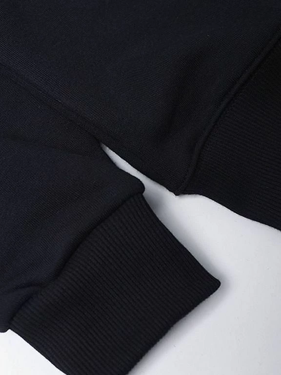 Manto Crewneck Vintage Nero-Giallo - immagine 3