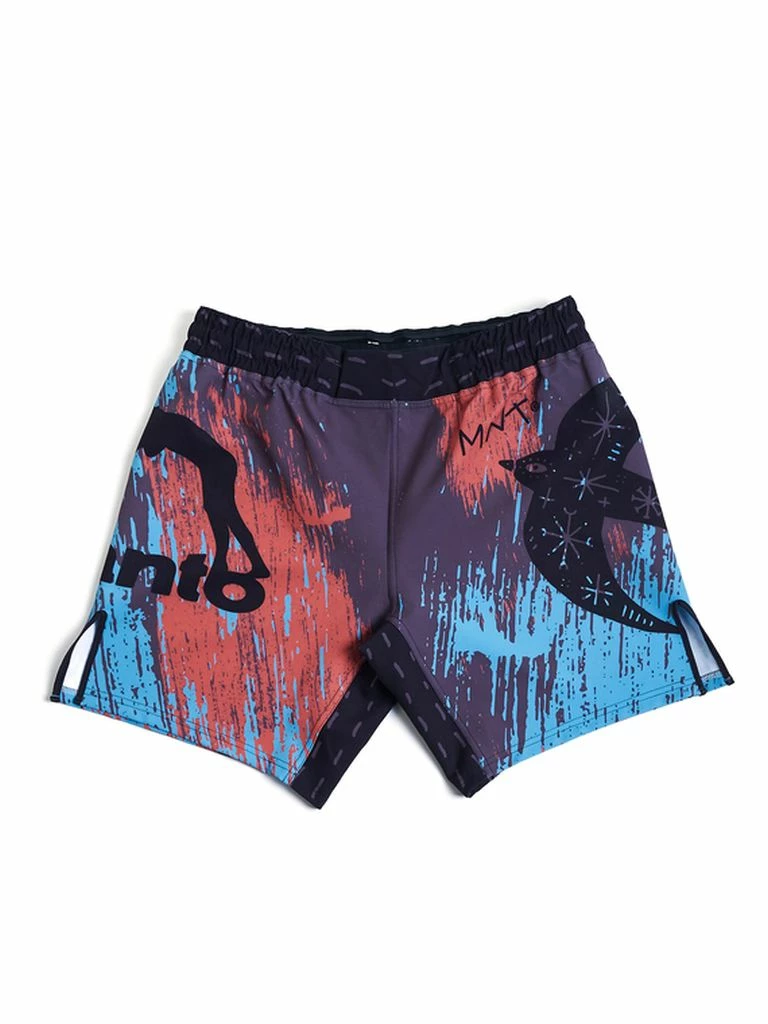Manto Fight Shorts Livings Multicolore