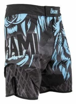 Okami Fightgear Fight Shorts Wilderness Ice Nero-Blu