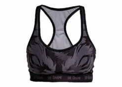 Okami Fightgear Ladies Sports Bra Wilderness Nero-Grigio