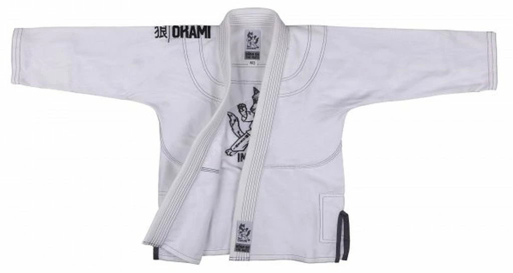 Okami Kids BJJ Gi Chikami Bianco - immagine 2