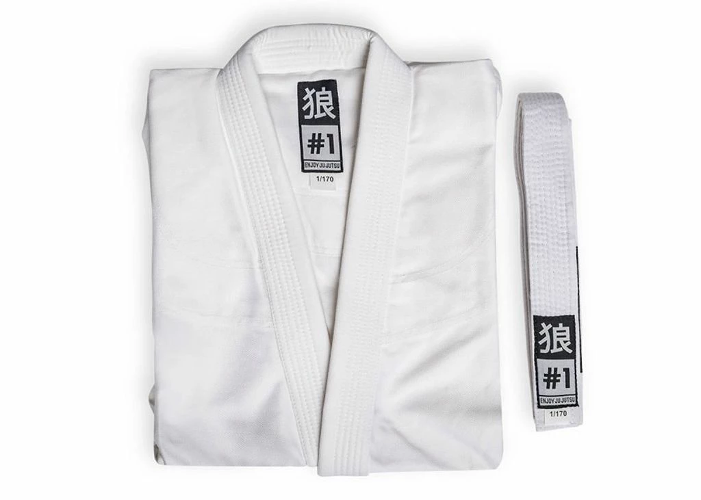 Okami Kids Ju-Jutsu Gi Fusegi Bianco - immagine 2