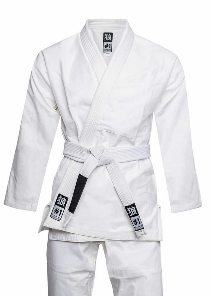 Okami Kids Ju-Jutsu Gi Fusegi Bianco