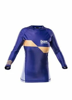 Okami Ladies Competition Rashguard 1 Viola-Giallo