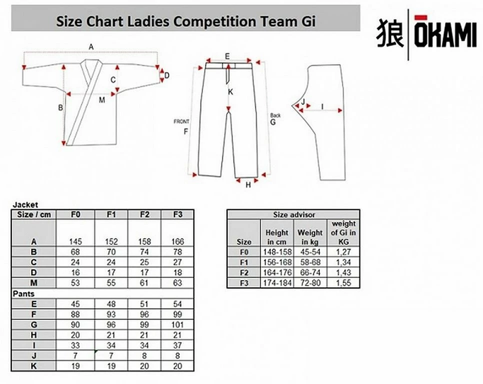 Okami Ladies Competition Team Gi Bianco - immagine 7