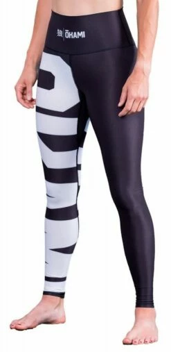Okami Ladies Spats Black & White Nero-Bianco