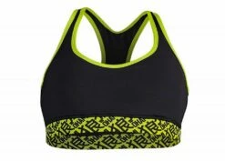 Okami Ladies Sports Bra Neon Nero-Giallo