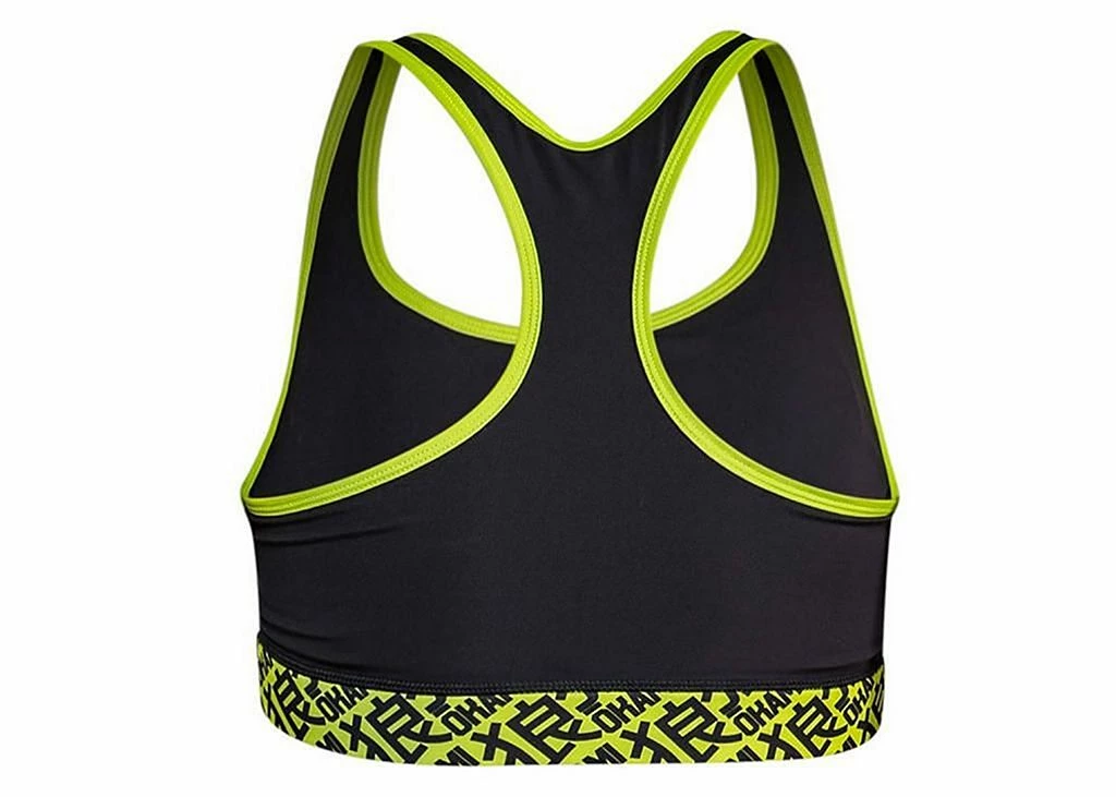 Okami Ladies Sports Bra Neon Nero-Giallo - immagine 2