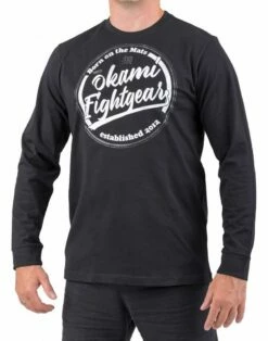 Okami Longsleeve Stamp Nero