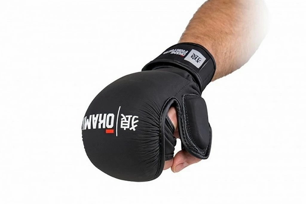 Okami MMA Hi Pro Sparring Gloves Noir Nero - immagine 5