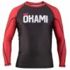 Okami Rashguard BORNRED Nero-Rosso
