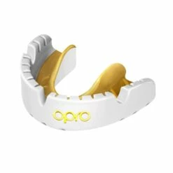 OPRO Gold Braces Bianco-Oro