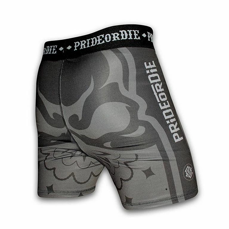 Pride Or Die Compression Shorts Ruthless Nero-Grigio - immagine 2
