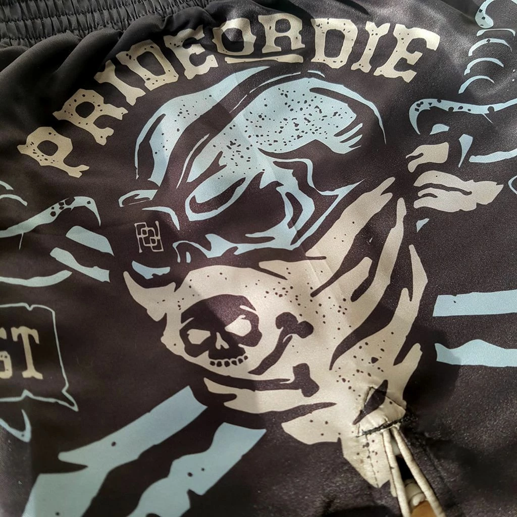 Pride Or Die Pirate Fight Short Nero-Marrone - immagine 3