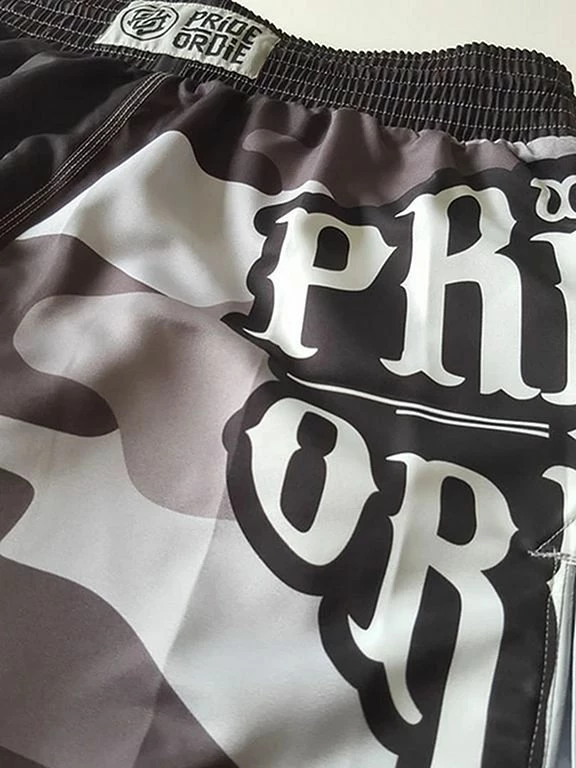 Pride Or Die Reckless Fightshorts Nero-Camo - immagine 5