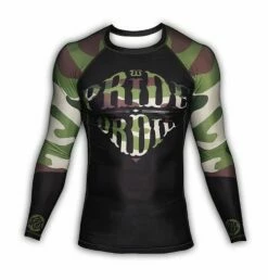 Pride Or Die Reckless Jungle Camo Rashguard Nero-Camo