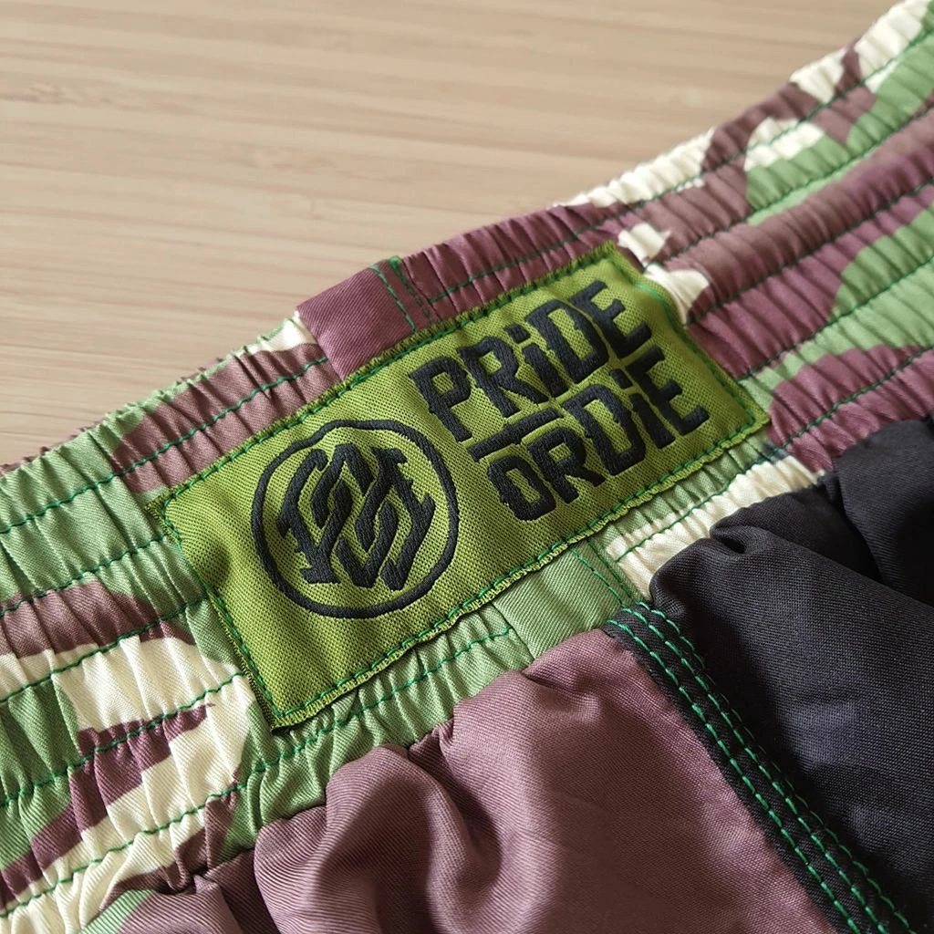 Pride Or Die Reckless Jungle Fight Short Nero-Camo - immagine 3