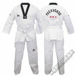 Protec Dobok Inspire Collo Nero W/Embroidery