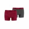 Puma Stripe 1515 Two Boxers Pack Rosso