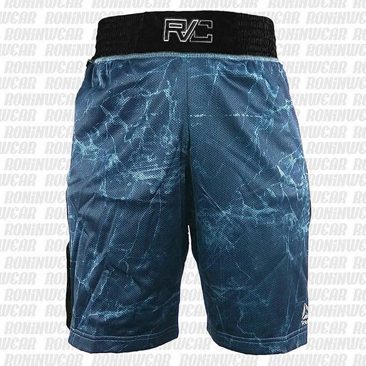 Reebok Combat Prime Boxing Short Blu-Nero - immagine 2