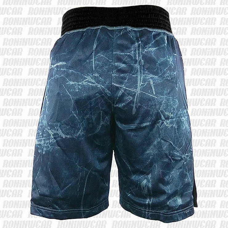 Reebok Combat Prime Boxing Short Blu-Nero - immagine 3