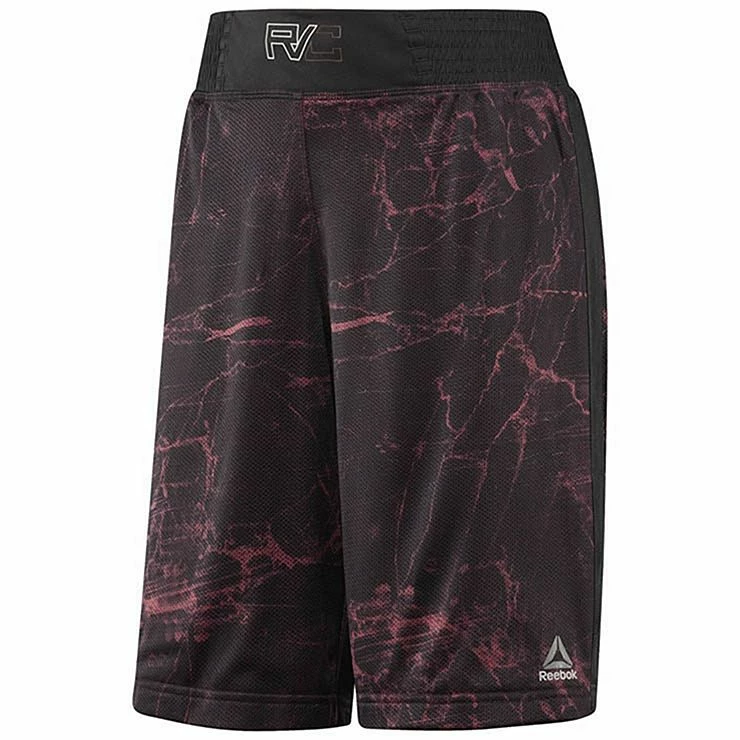 Reebok Combat Prime Boxing Short Rosso-Nero