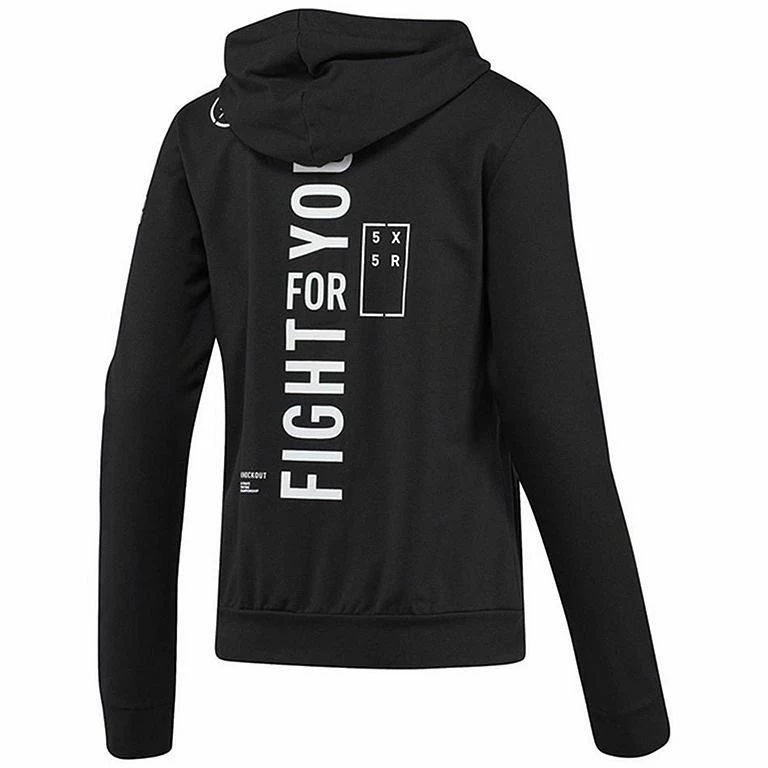 Reebok UFC Ultimate Fan Full Zip Women Nero - immagine 2