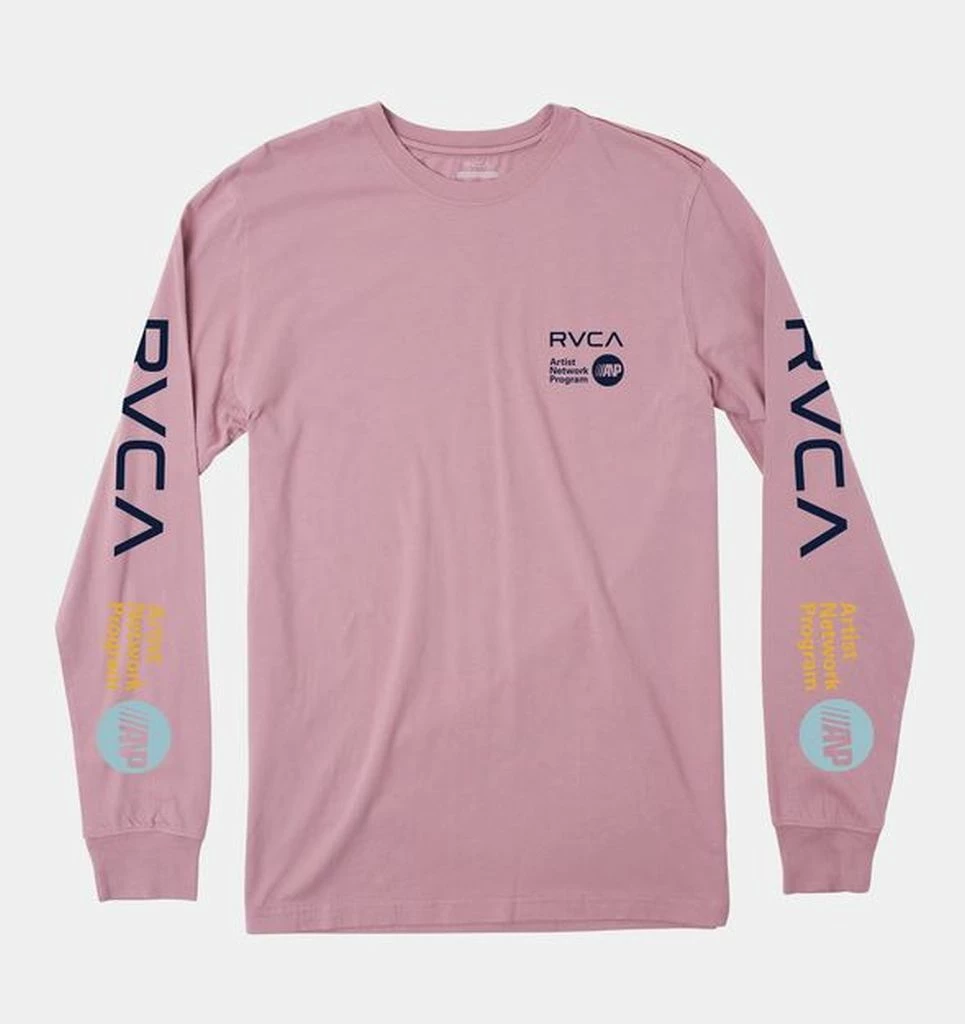 RVCA ANP Long Sleeve Tee Viola