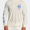 RVCA Benjamin JJ X RVCA X Everlast Long Sleeve Tee Bianco