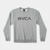 RVCA Big RVCA Crew Grigio