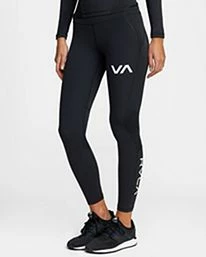 RVCA Compression Leggins Nero