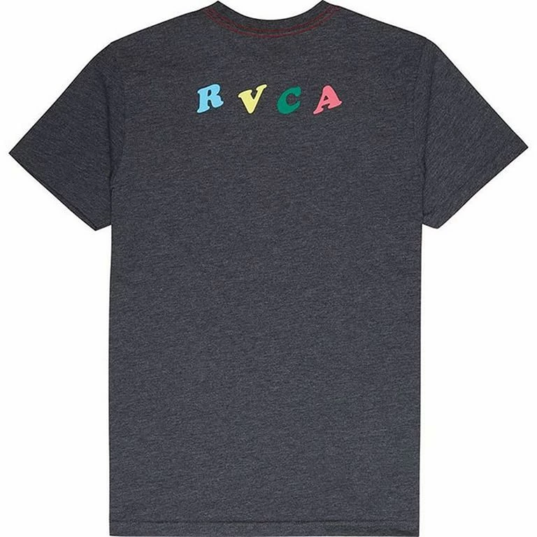 RVCA Dolphin Club Tee Grigio - immagine 2
