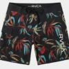 RVCA Eastern Short Nero-Multicolore