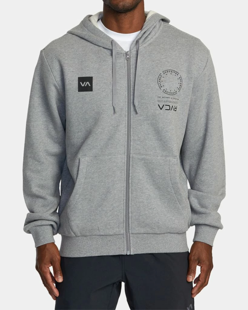 RVCA Graphic Hoodie Grigio