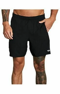 RVCA YOGGER IV SHORT Nero