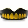 SafeJawz Extro Series Self-Fit Mo Mouthguard Infantil Nero-Oro