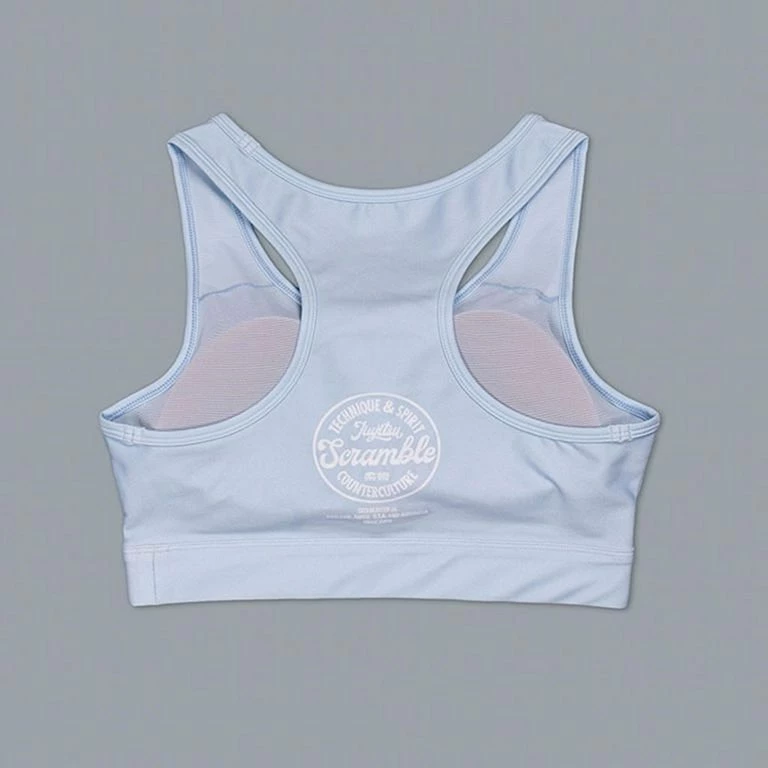 Scramble Verano Sports Bra Celeste - immagine 3