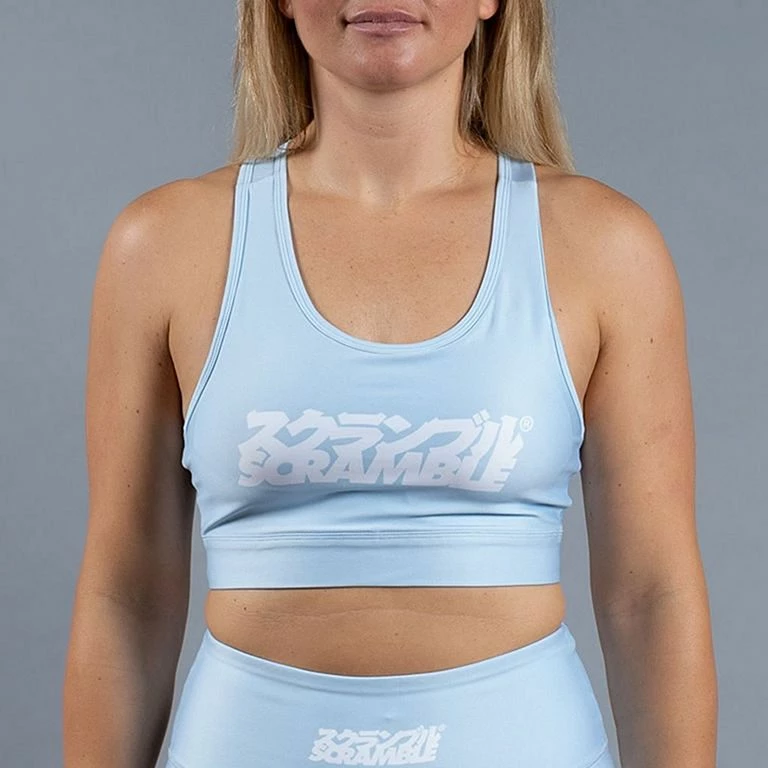 Scramble Verano Sports Bra Celeste - immagine 5