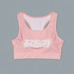 Scramble Verano Sports Bra Rosa