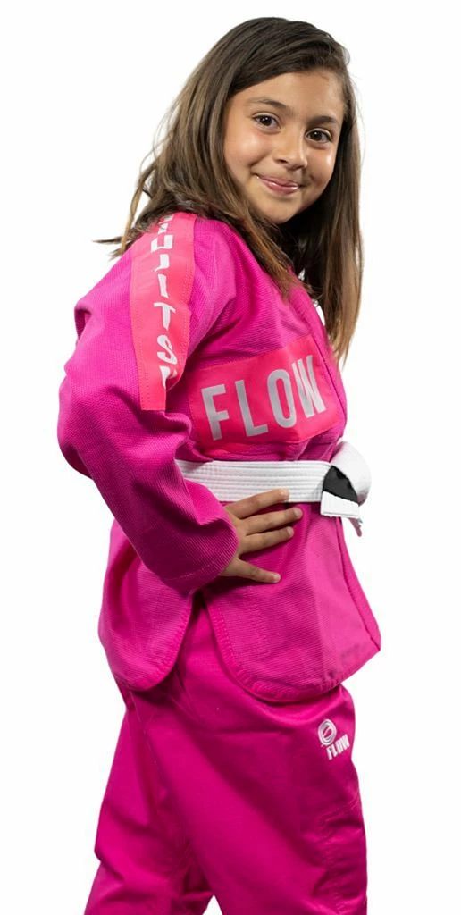 Soiltechnique Flow Kids 2.0 BJJ GI Rosa - immagine 3