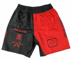 Soiltechnique Grappling Short Logo Rosso-Nero
