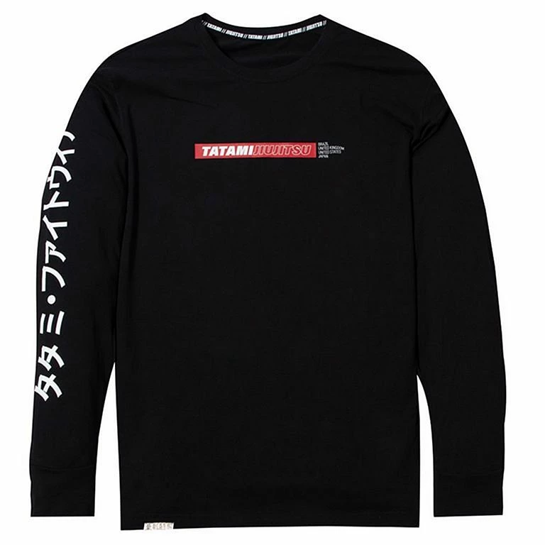 Tatami Global Long Sleeve T-Shirt Nero