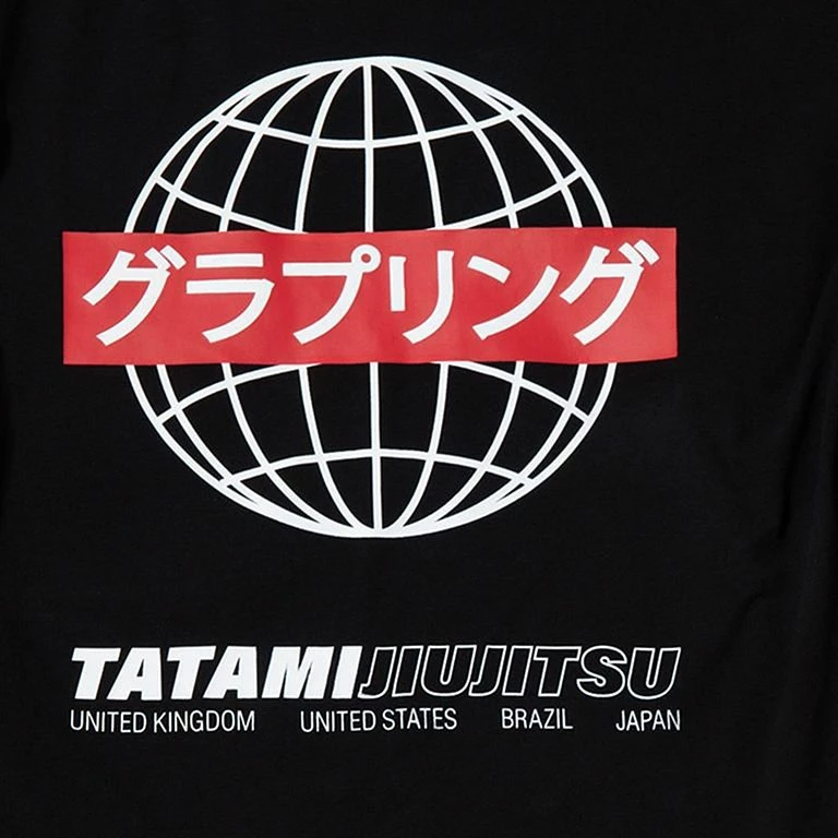 Tatami Global Long Sleeve T-Shirt Nero - immagine 4
