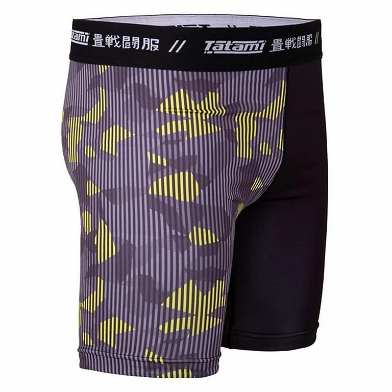 Tatami Hazard VT Shorts Nero-Giallo - immagine 2
