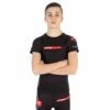 Tatami Kids Global Short Sleeve Rash Guard Nero