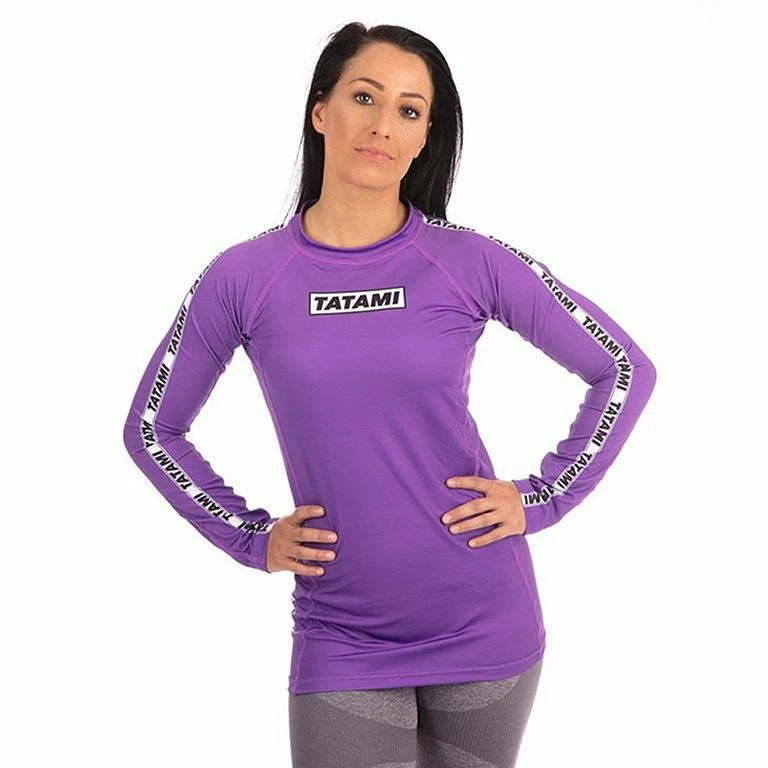 Tatami Ladies Dweller LS Rash Guard Viola